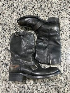 Harley-Davidson Black Leather Boots